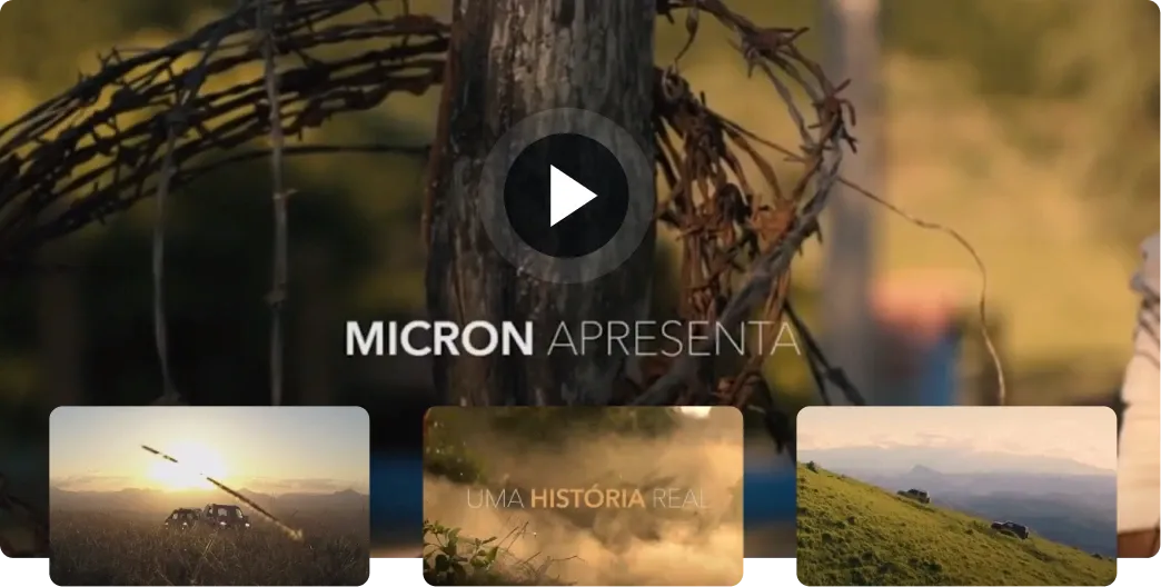 Banner Micron Conectando Pessoas